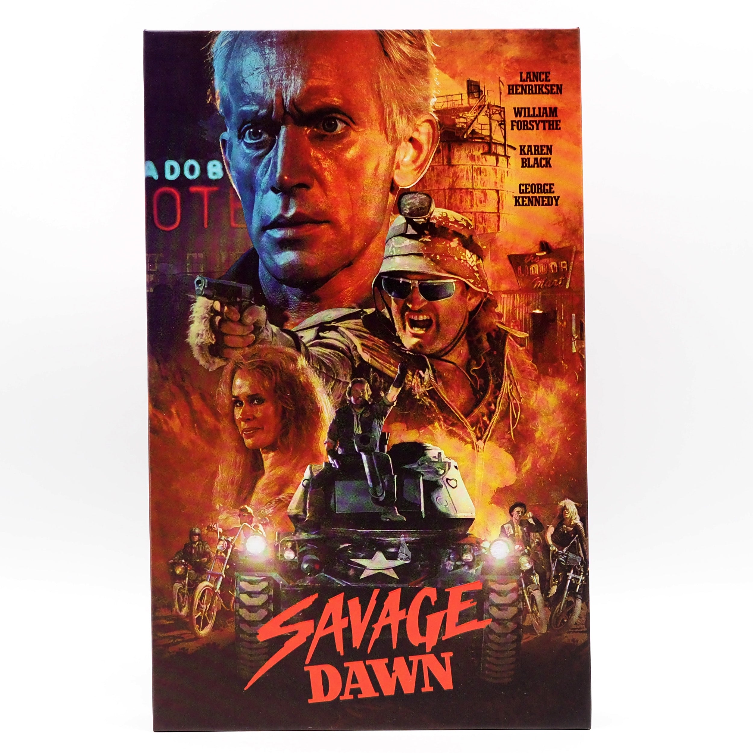 Savage Dawn - Limited Edition Deluxe LED VHS – Vinegar Syndrome