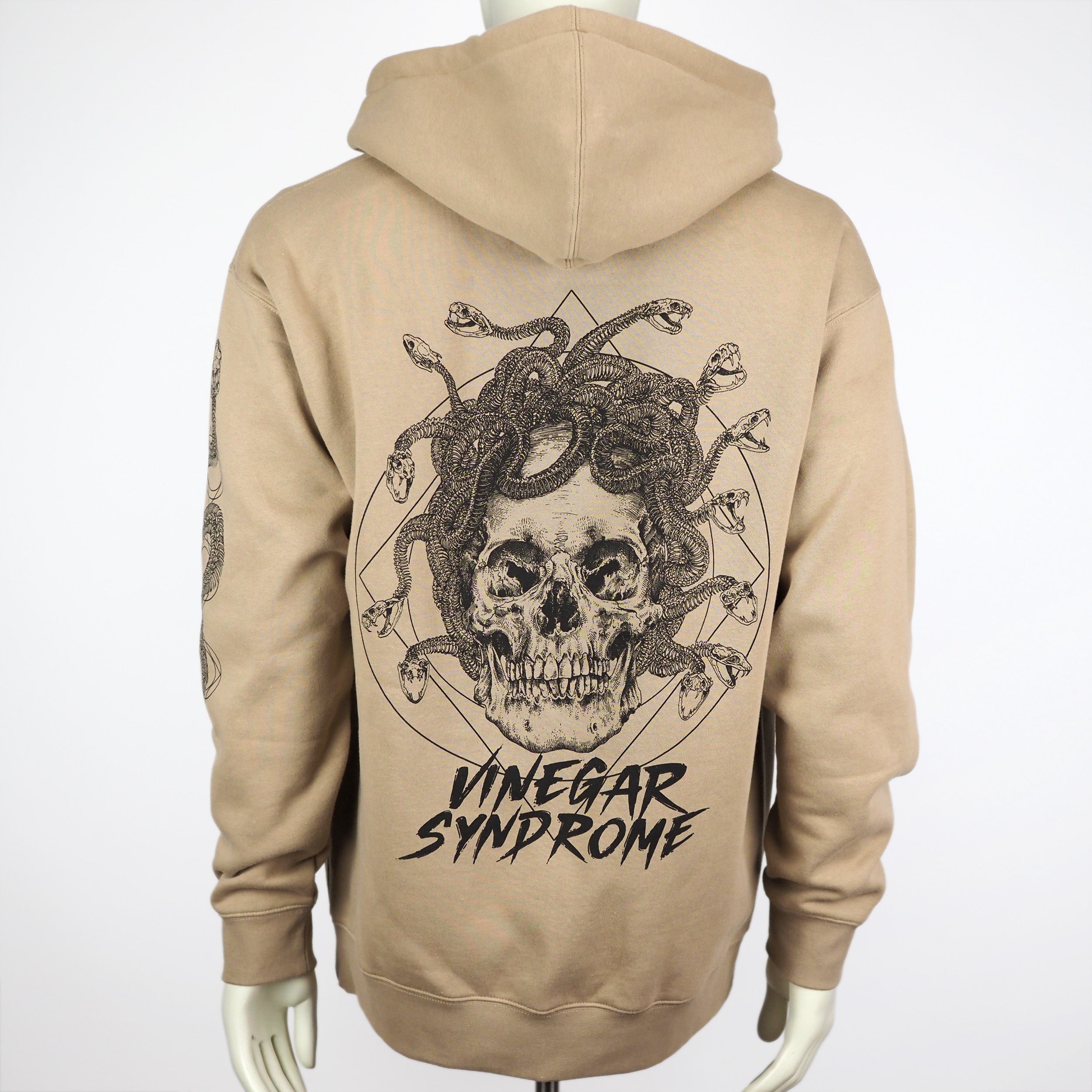 VS Medusa Skull - Heavyweight Zippered Hoodie – Vinegar Syndrome