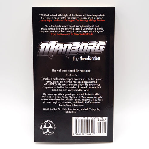 Manborg: The Novelization - Paperback Book