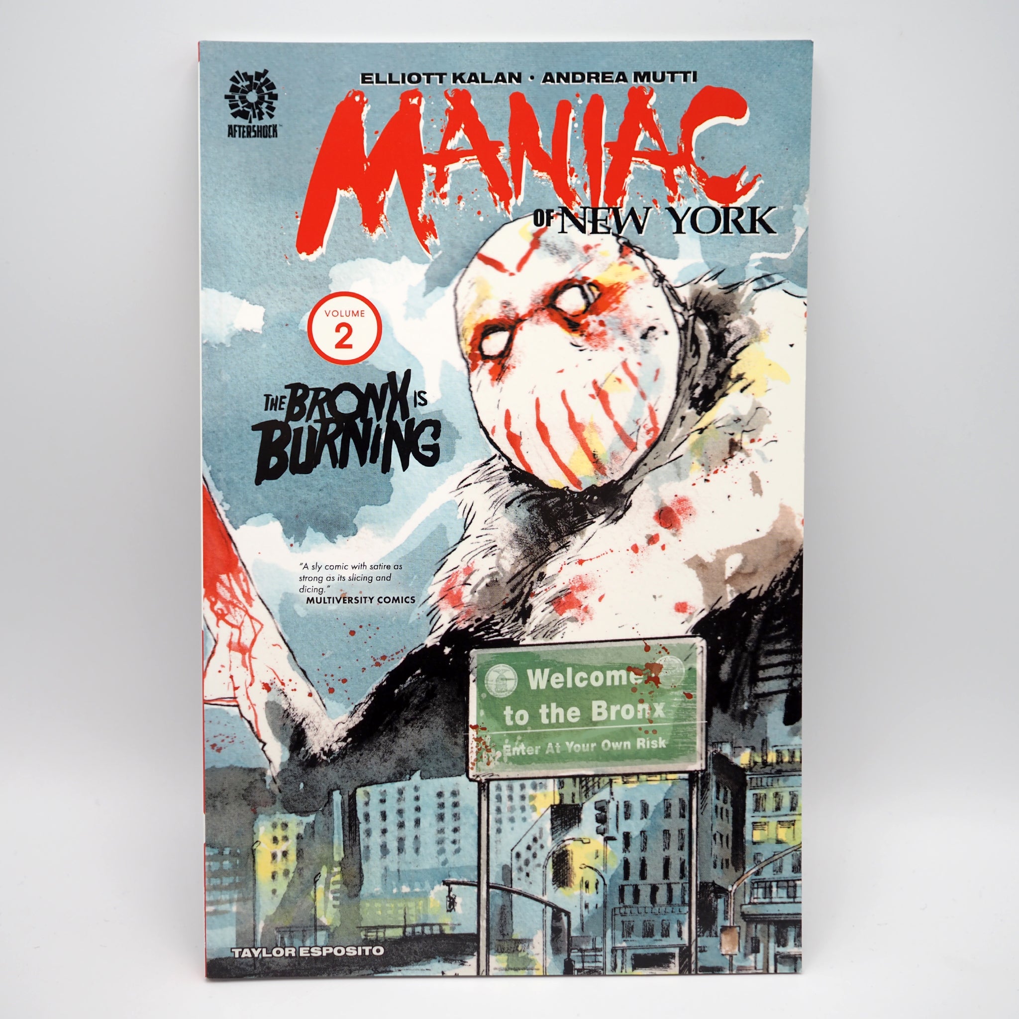 Maniac of New York: Volume 2 - Paperback Comic Book – Vinegar Syndrome