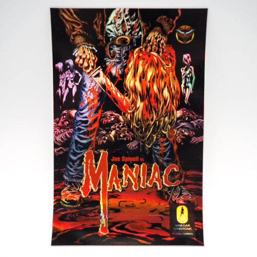Maniac - Holographic Foil Stickers