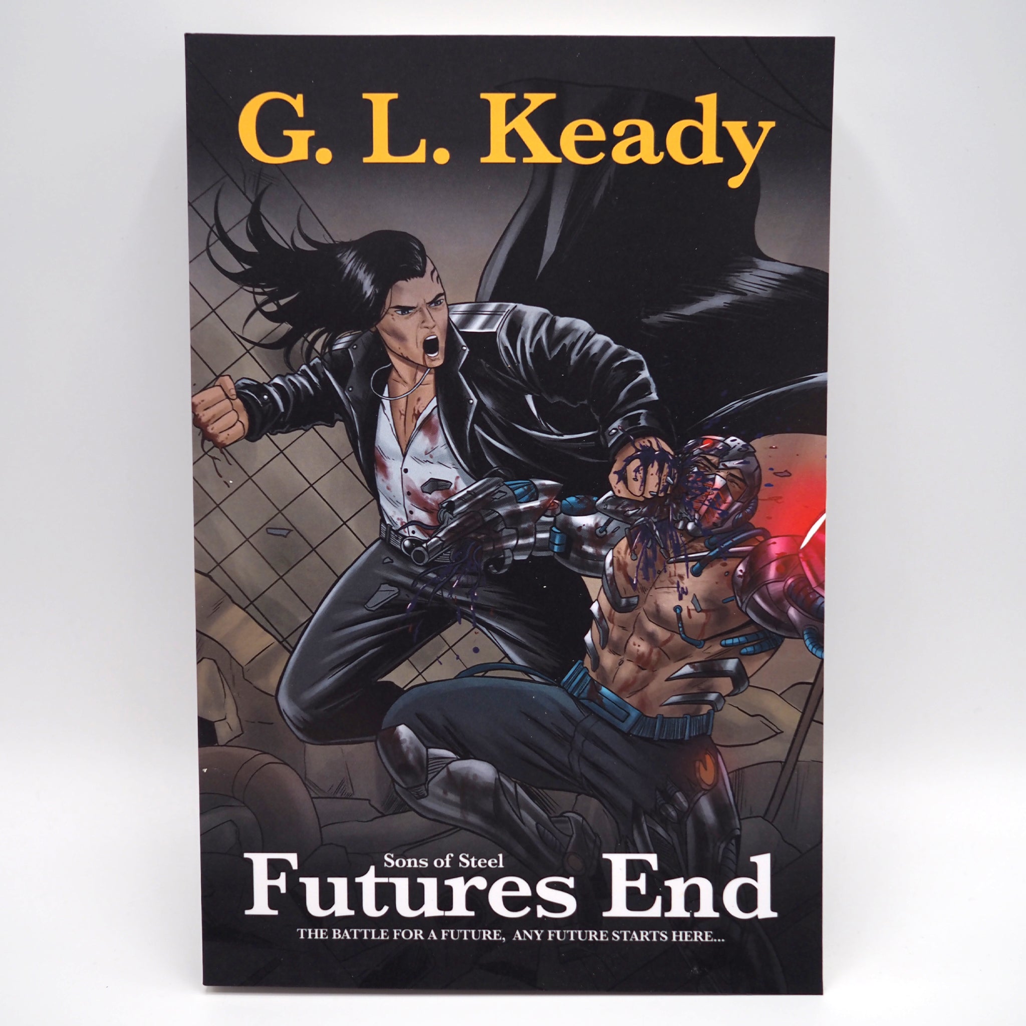 Sons of Steel: Futures End Book #1 - Paperback Book – Vinegar Syndrome
