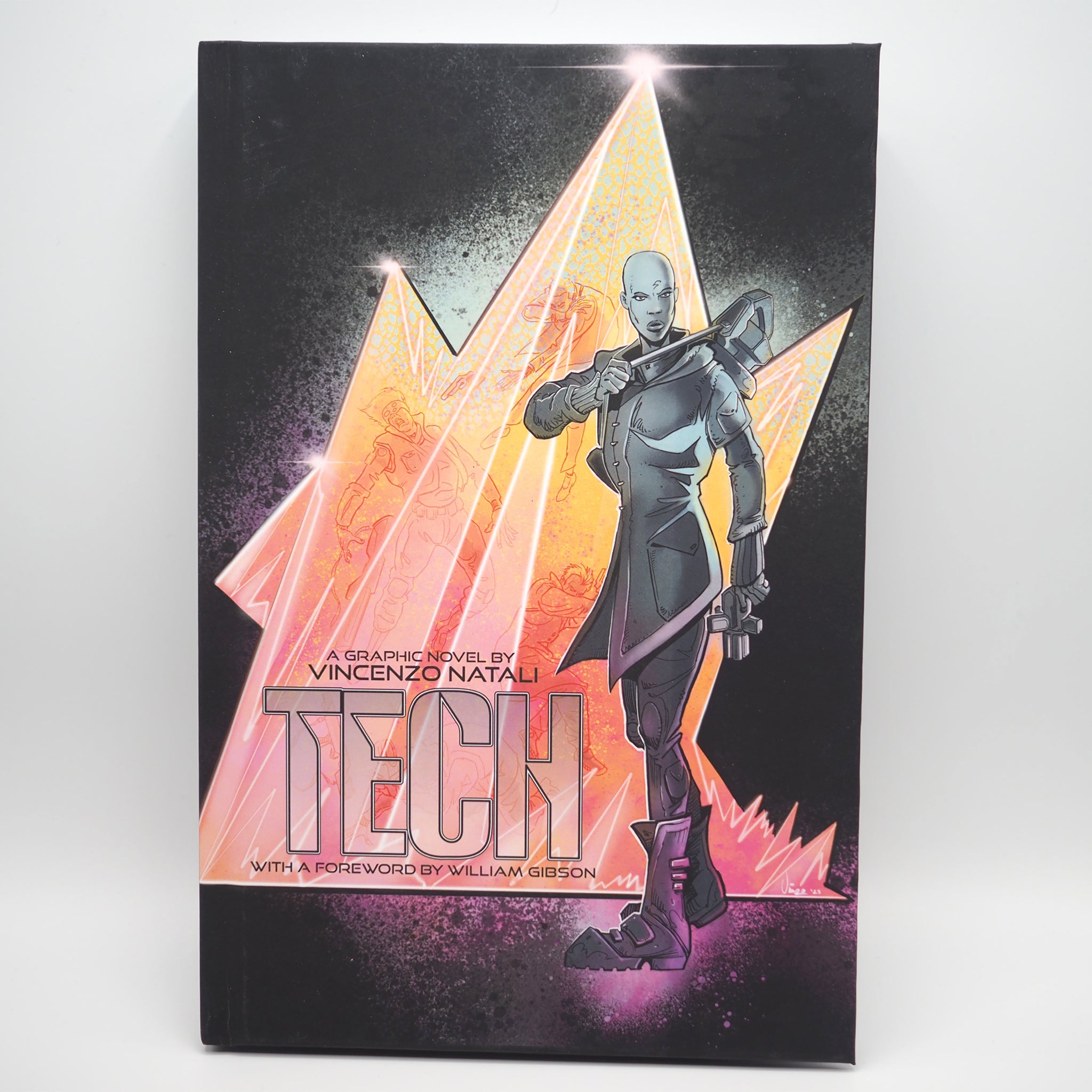 TECH A Graphic Novel by Vincenzo Natali Hardcover Paperback Book