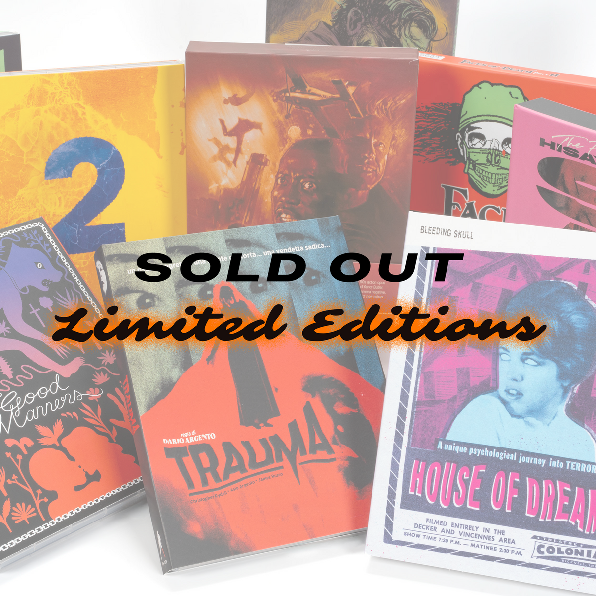All Sold Out Limited Editions