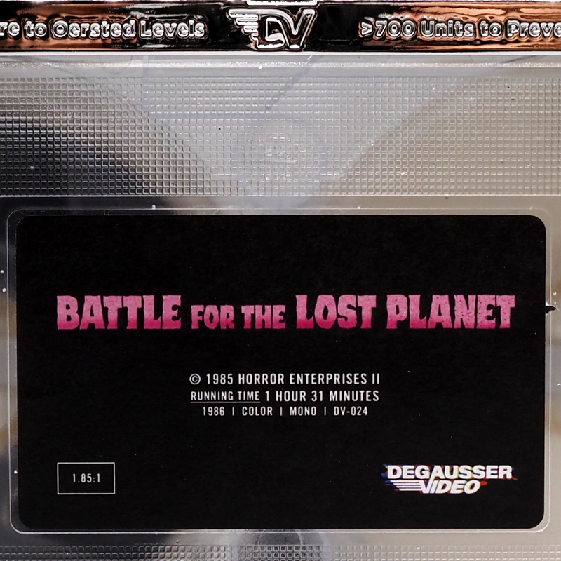 Battle for the Lost Planet - Limited Edition Deluxe LED VHS