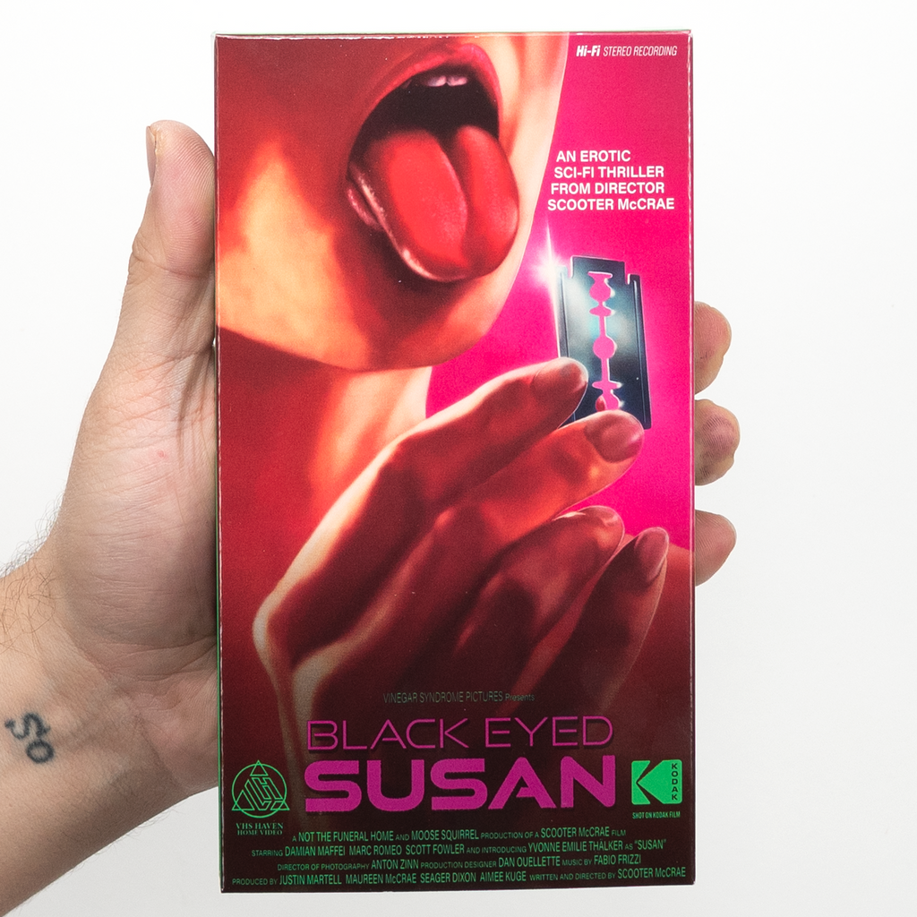 Black Eyed Susan - VHS – Vinegar Syndrome Black Eyed Susan - VHS – Vinegar Syndrome