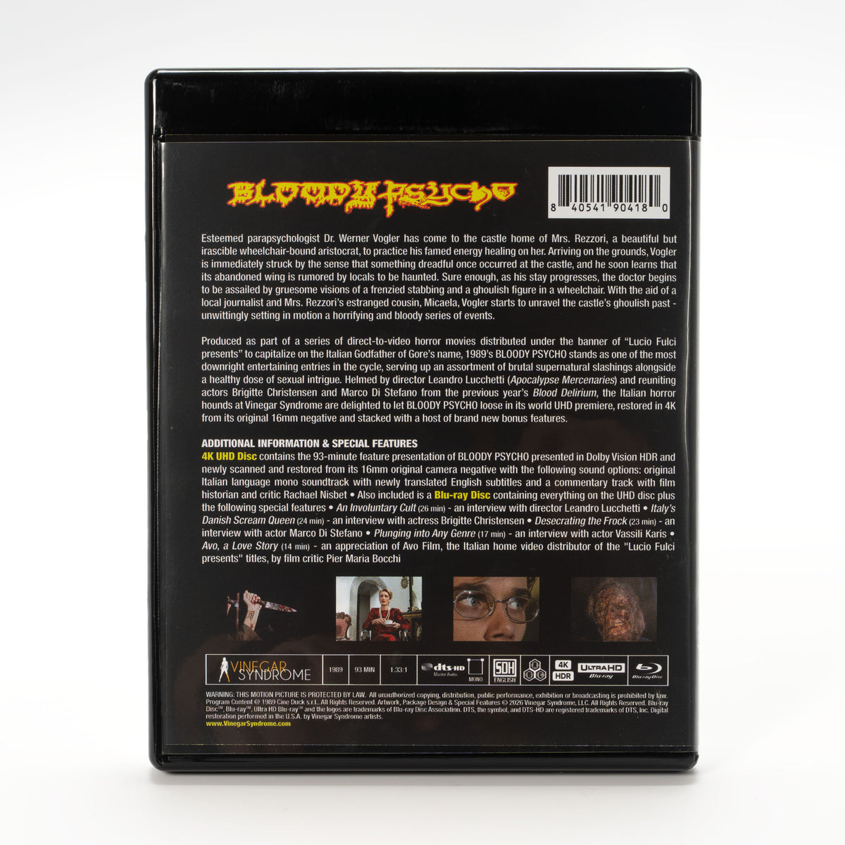 Bloody Psycho (Alternate Slipcover)