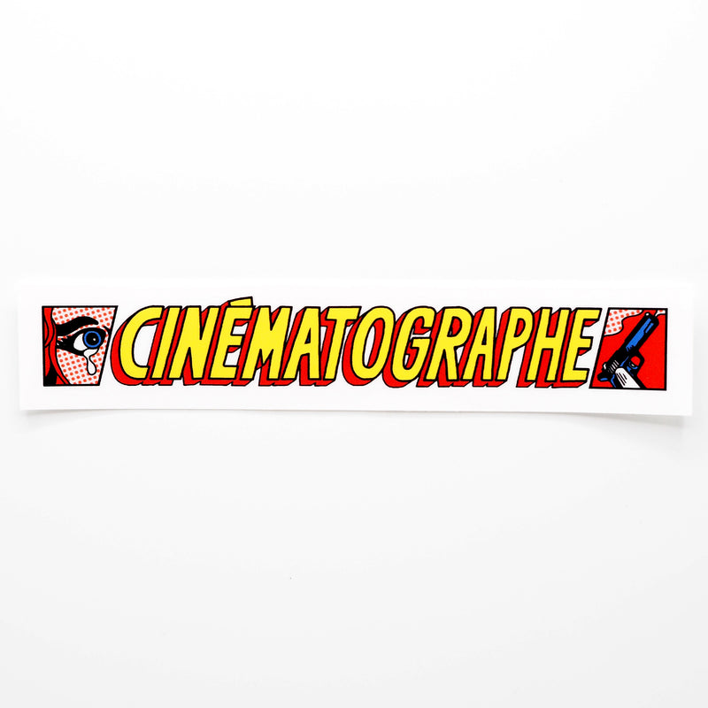 Cinématographe Girl and a Gun Sticker