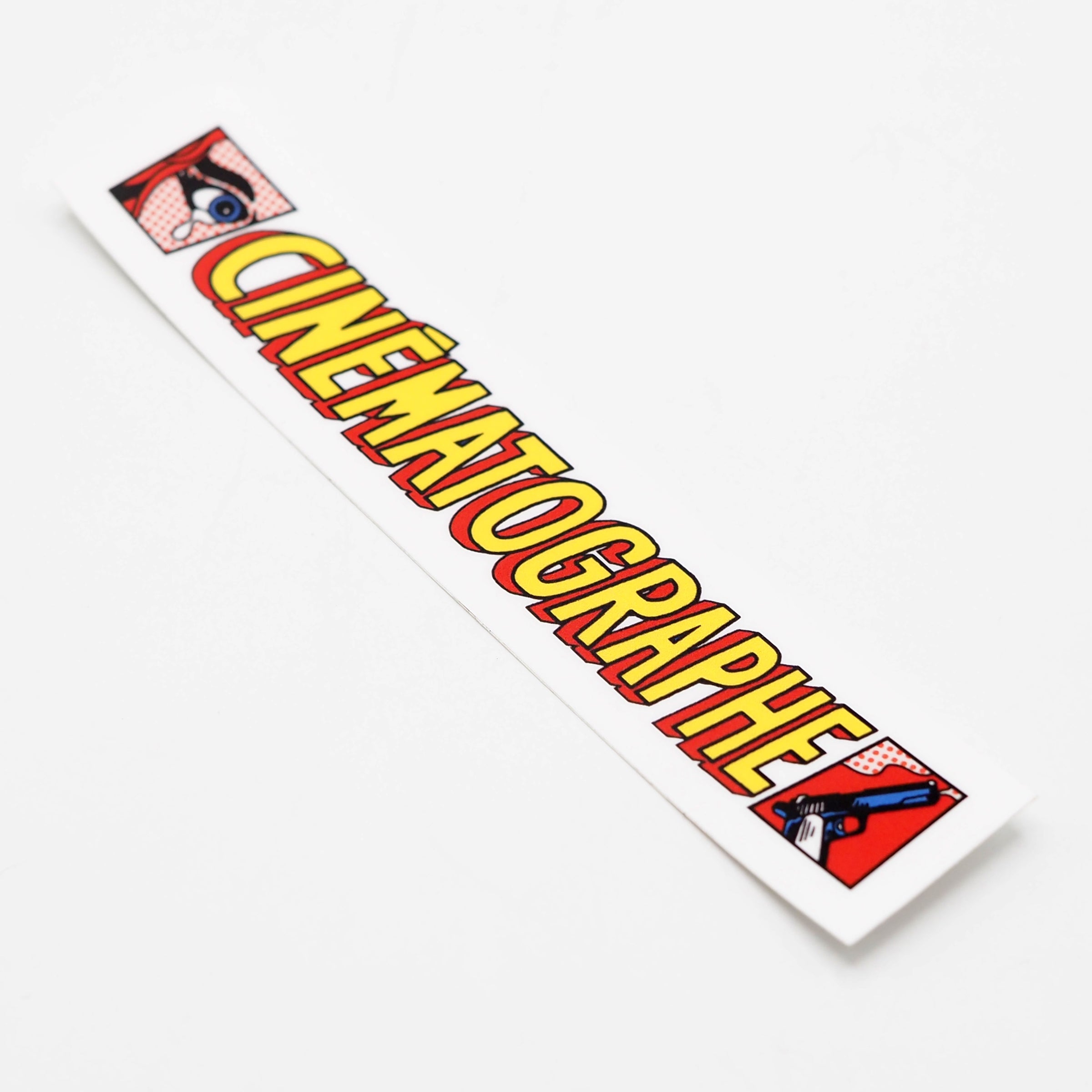 Acv Sticker Cinématographe Girl and a Gun Sticker – Vinegar Syndrome