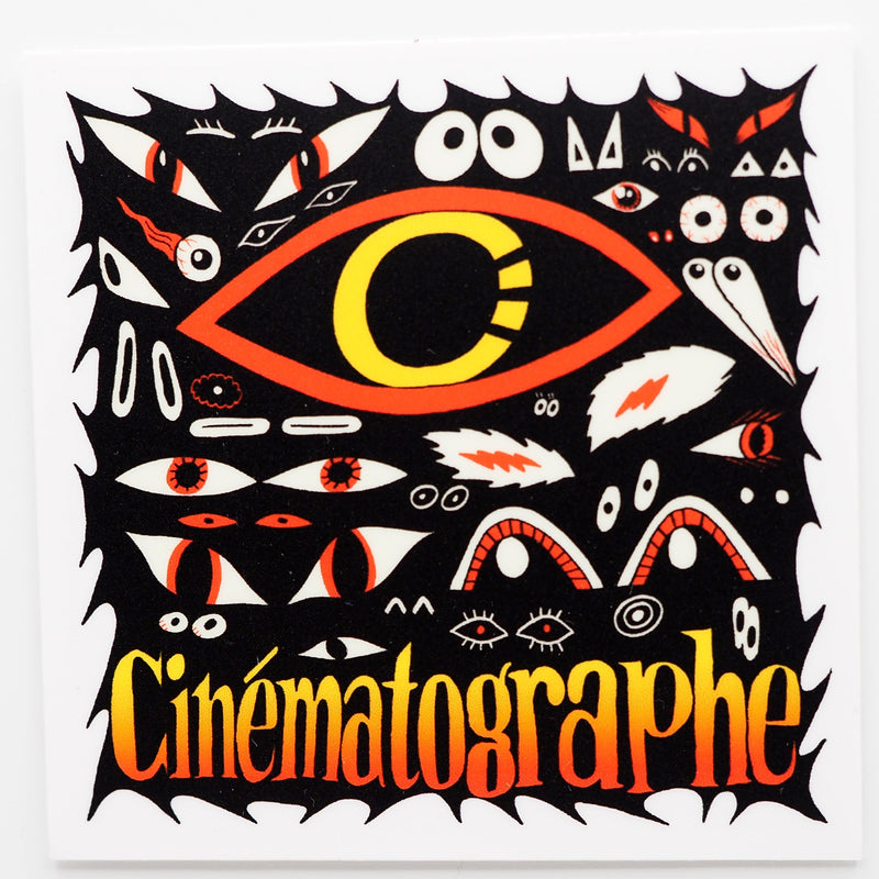 Cinématographe All Seeing Eyes Sticker