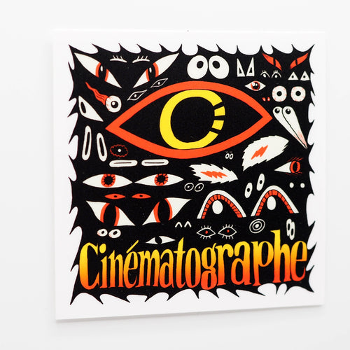 Cinématographe All Seeing Eyes Sticker