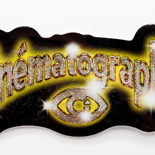 Cinématographe 'No Limit' Glitter Sticker