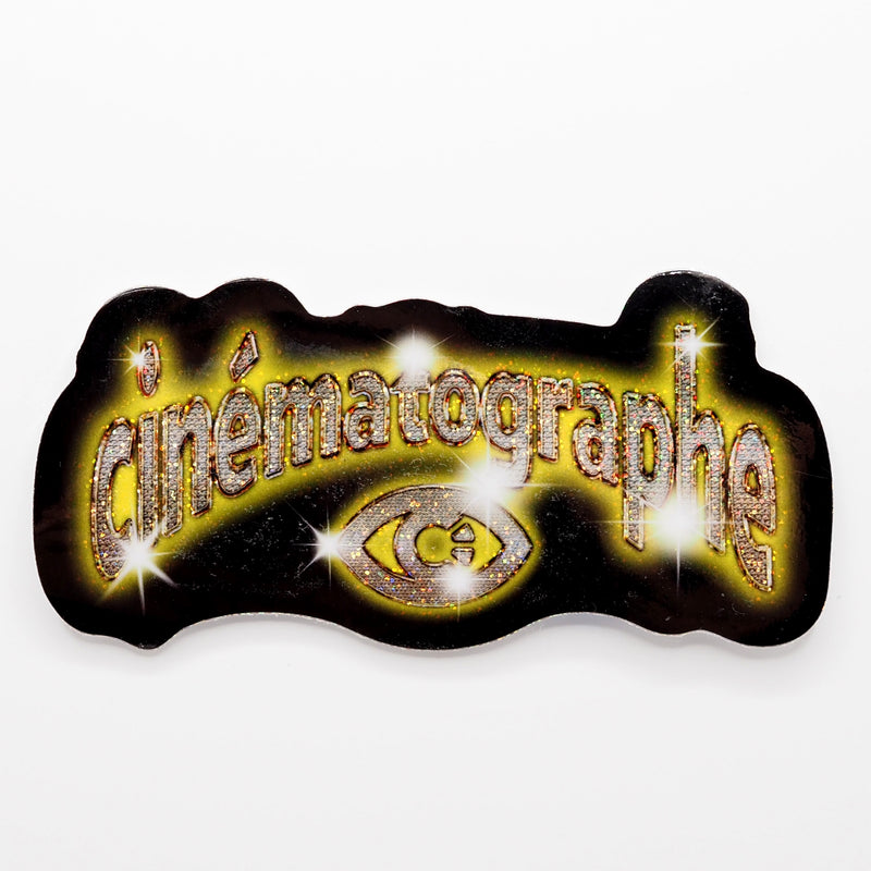Cinématographe 'No Limit' Glitter Sticker