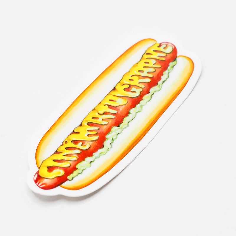 Cinématographe Hotdog Sticker