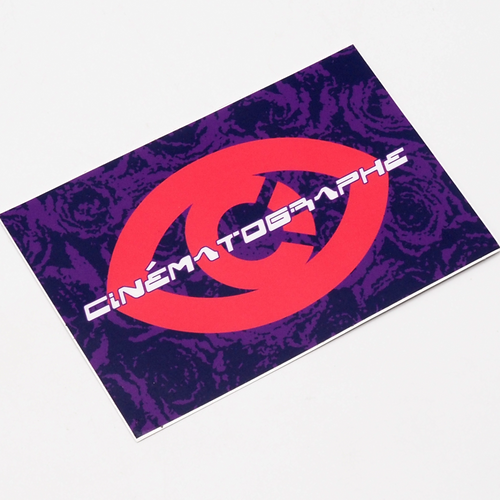 Cinématographe Neon Sticker