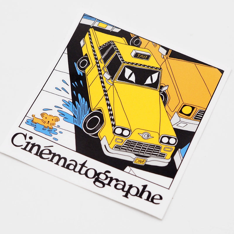 Cinématographe Taxi Sticker