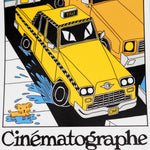 Cinématographe Taxi Sticker