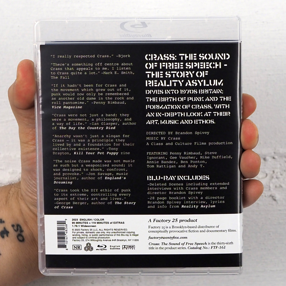 Crass: The Sound of Free Speech - The Story of Reality Asylum