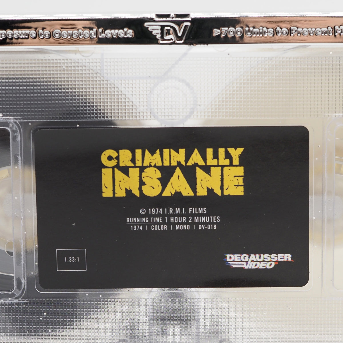 Criminally Insane - Limited Edition Deluxe LED VHS