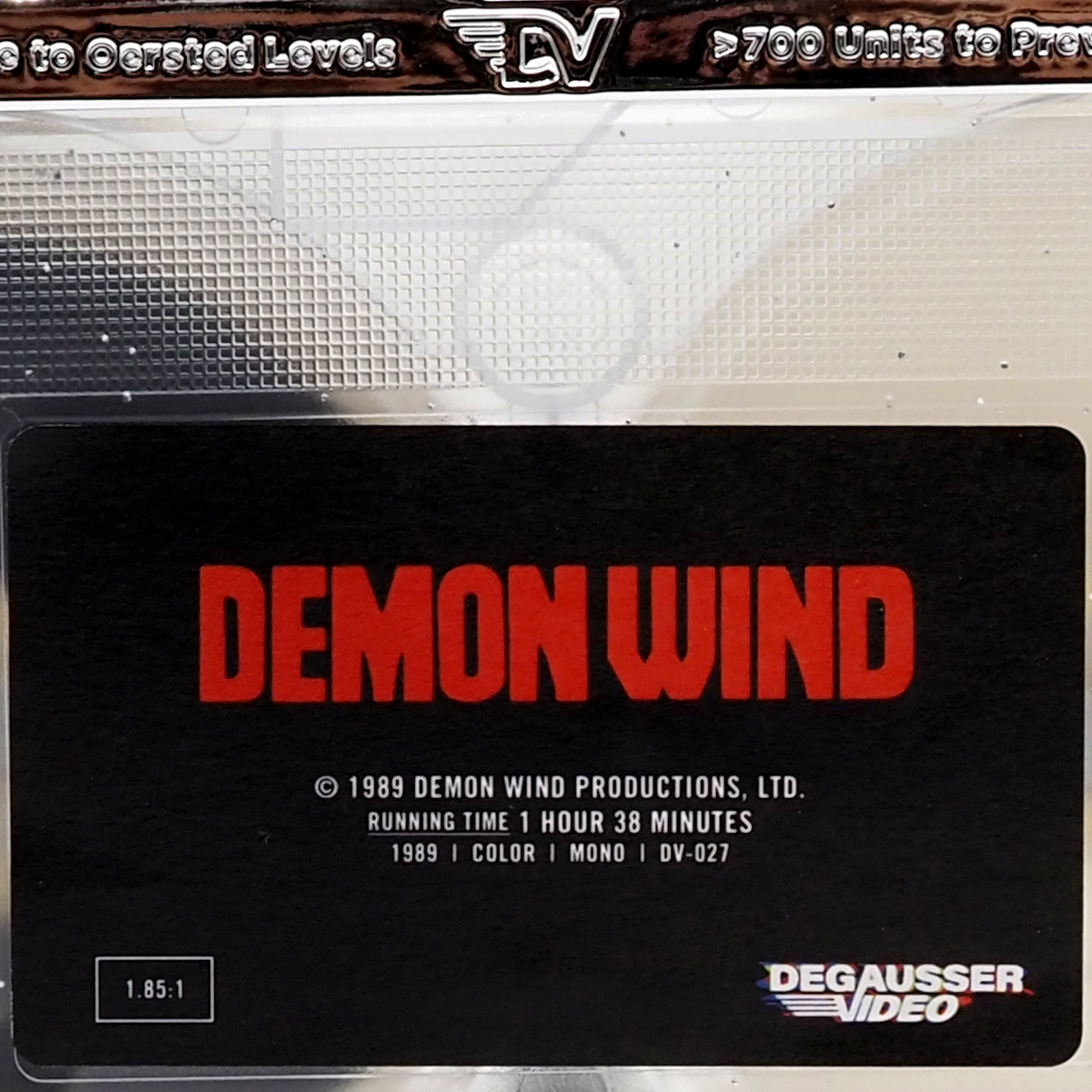 Demon Wind - Limited Edition Deluxe LED VHS