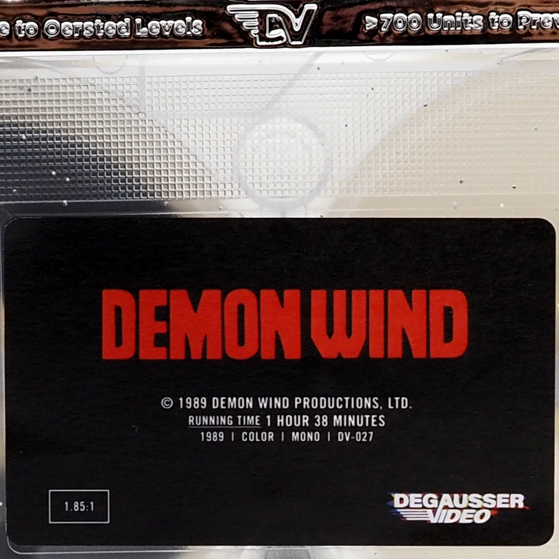 Demon Wind - Limited Edition Deluxe LED VHS – Vinegar Syndrome Demon Wind - Limited Edition Deluxe LED VHS – Vinegar Syndrome