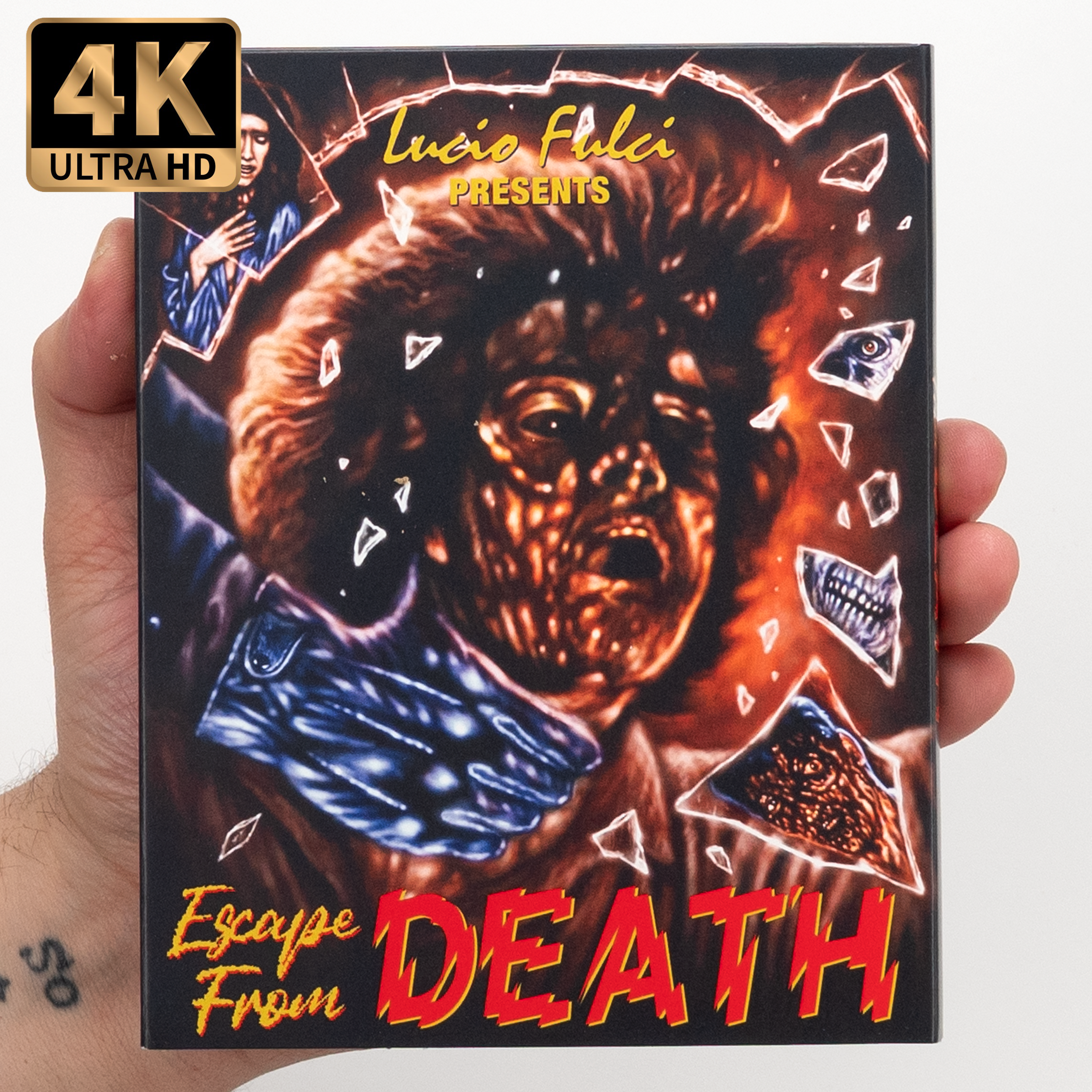Escape From Death (4K UHD/Blu-ray Alternate Slipcover) - Vinegar Syndrome 4K UHD + Blu-ray