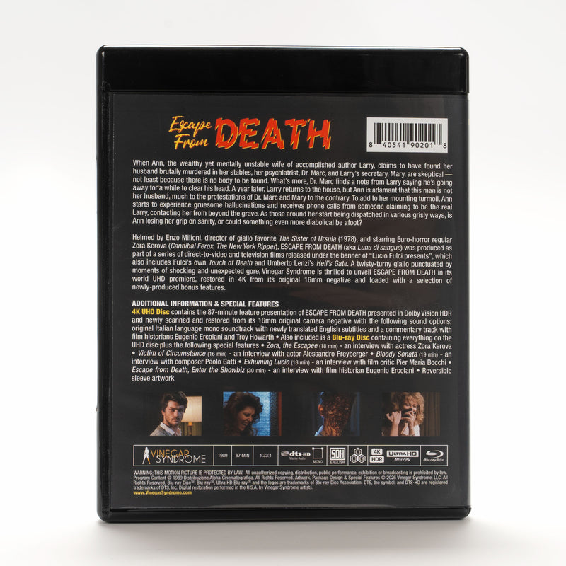 Escape from Death (Alternate Slipcover) – Vinegar Syndrome