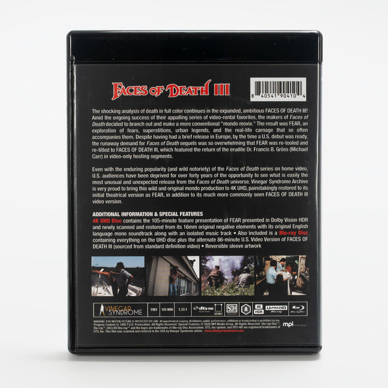 Faces of Death III – Vinegar Syndrome