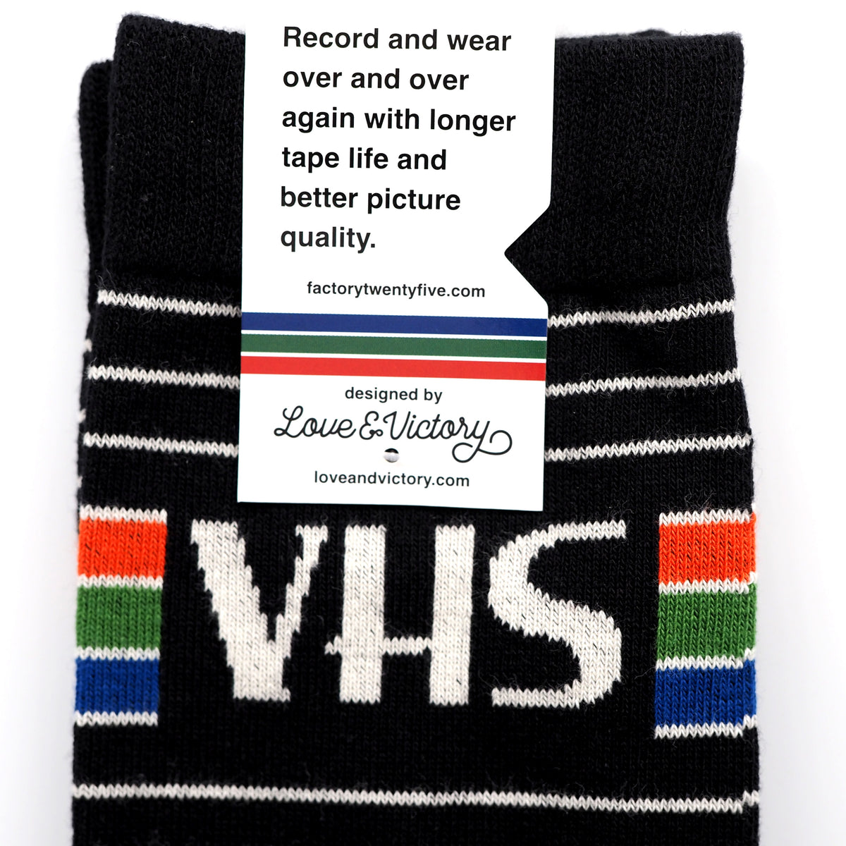 Factory 25 'VHS' Socks V2