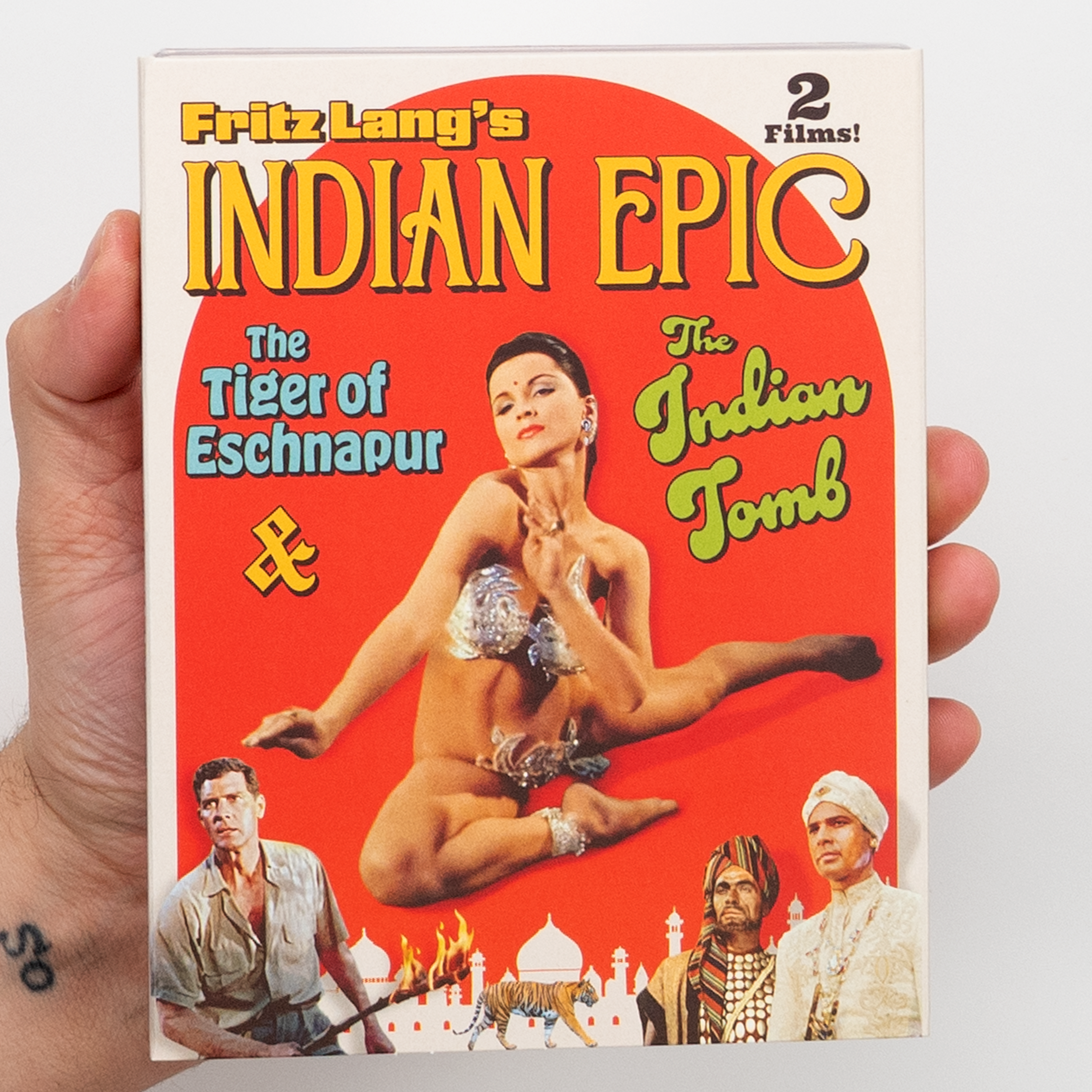 Fritz Lang’s Indian Epic: The Tiger of Eschnapur and The Indian Tomb - Film Movement Classics Blu-ray