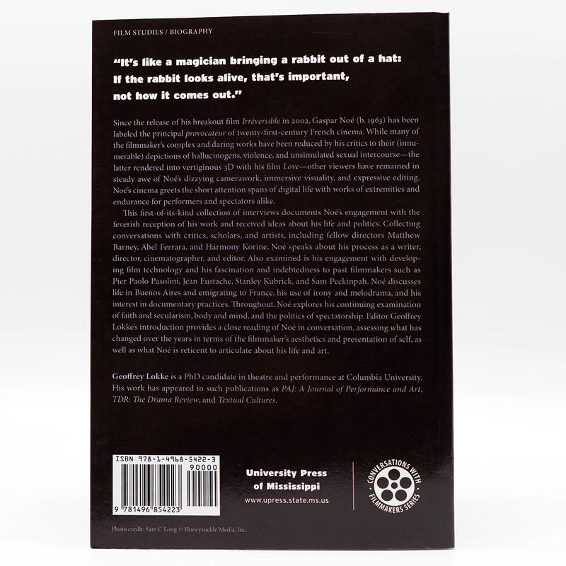 Gaspar Noé: Interviews - Paperback Book