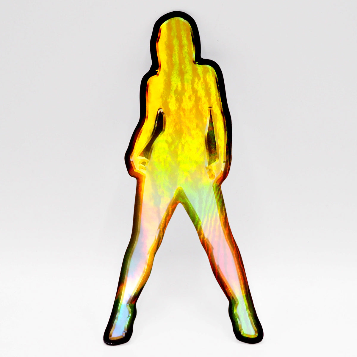 VS Golden Treasure Holographic Logo Sticker