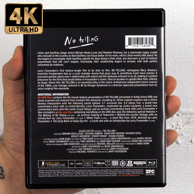 The Films of Larry Fessenden: Volume 1 - Habit & No Telling