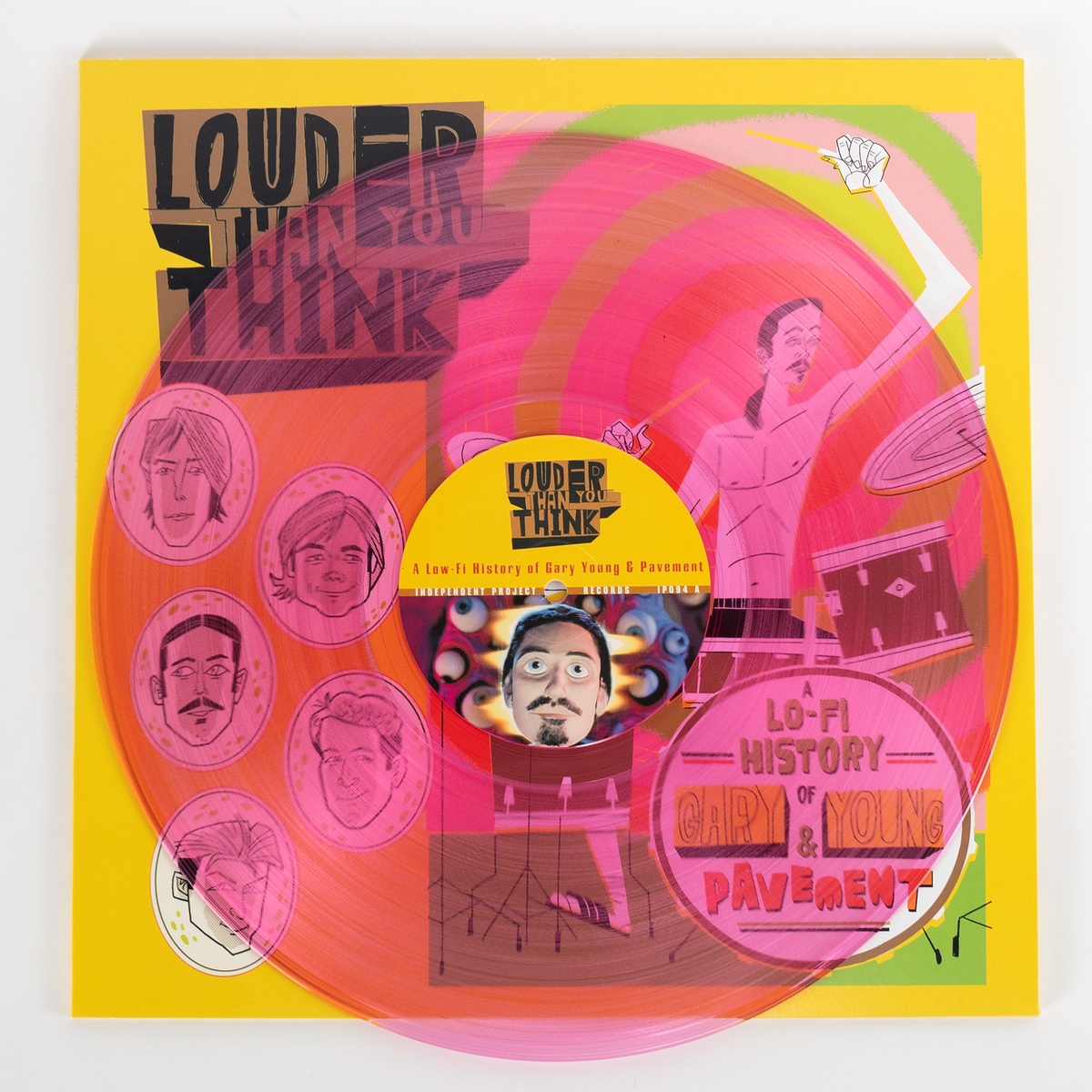 Louder Than You Think: A Lo-Fi History of Gary Young & Pavement - Pink Vinyl LP