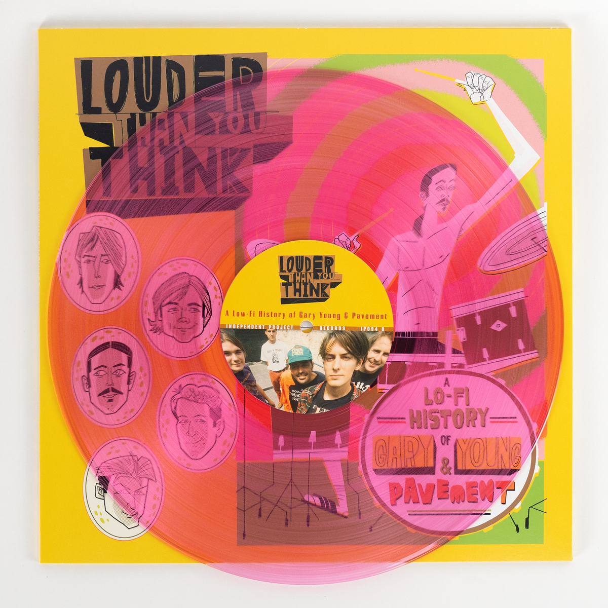 Louder Than You Think: A Lo-Fi History of Gary Young & Pavement - Pink Vinyl LP
