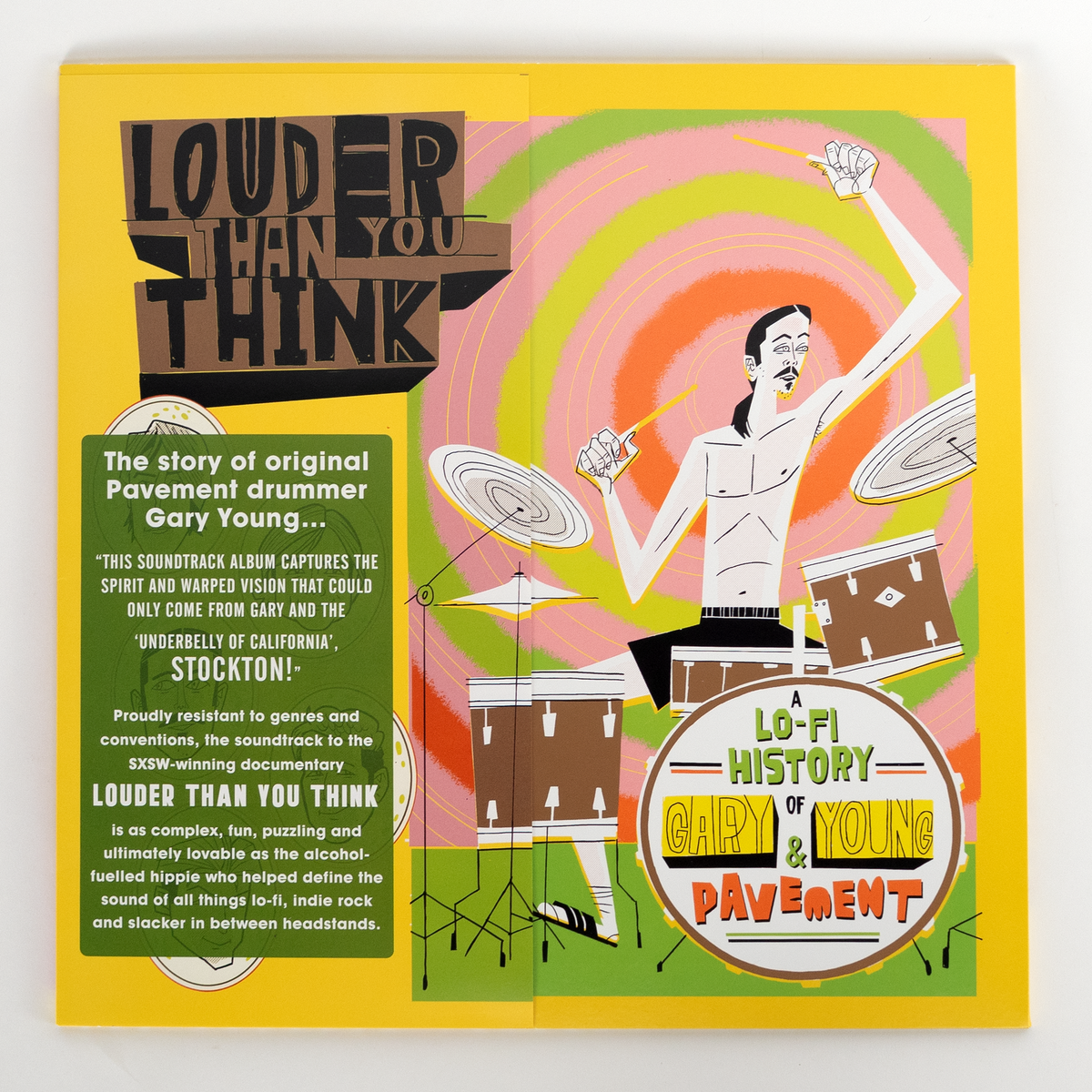 Louder Than You Think: A Lo-Fi History of Gary Young & Pavement - Pink Vinyl LP