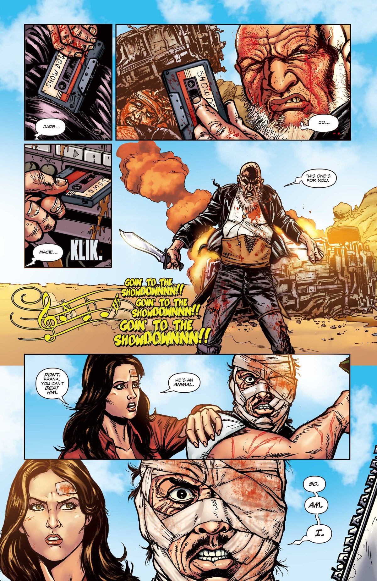 Maniac 2: Roadkill - Four Issue Hard Case Comic Collection