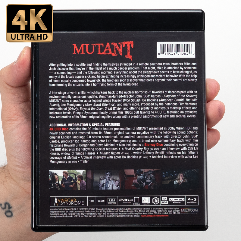ミュージック TABOO1 (MSC/ILL BROS) / BURN OUT [2DVD] Mutant – Vinegar Syndrome