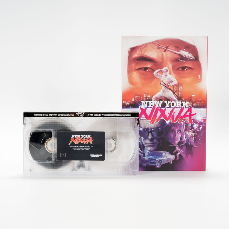 New York Ninja - Limited Edition Deluxe LED VHS – Vinegar Syndrome