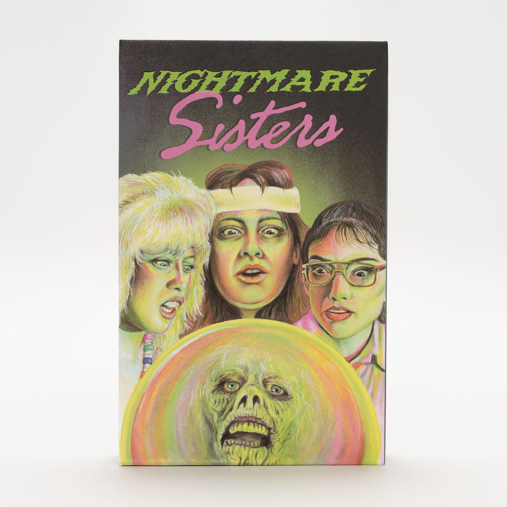 Nightmare Sisters - Limited Edition Deluxe LED VHS – Vinegar Syndrome