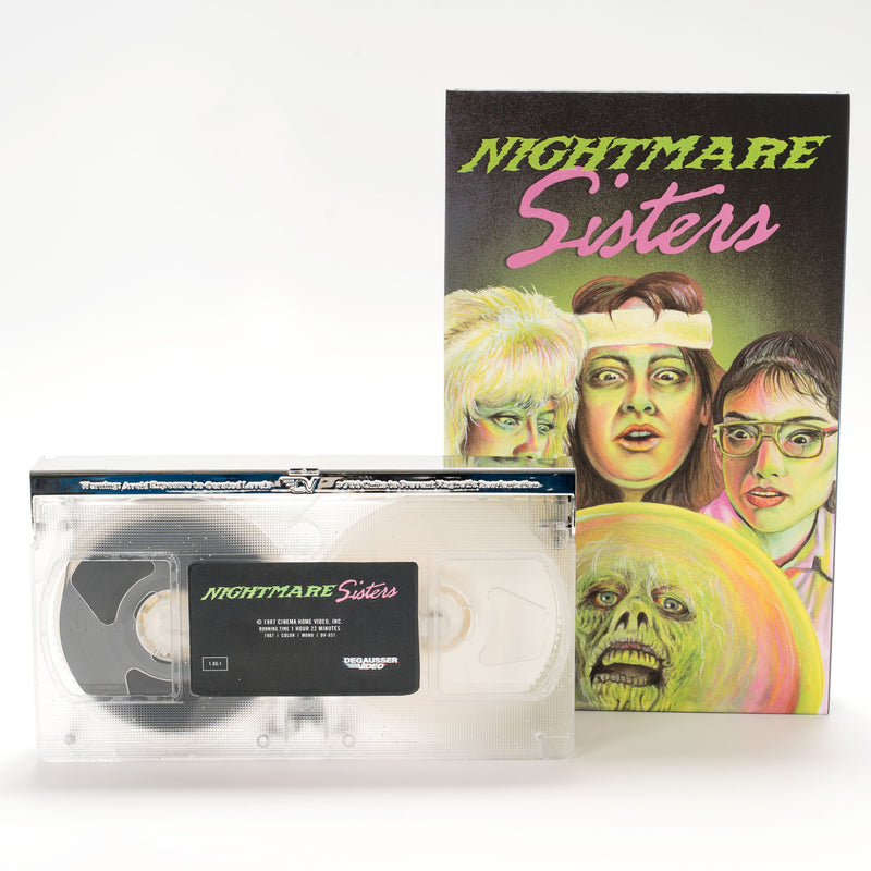 その他 Nightmare Bay [VHS] Nightmare Sisters - Limited Edition Deluxe LED VHS – Vinegar Syndrome