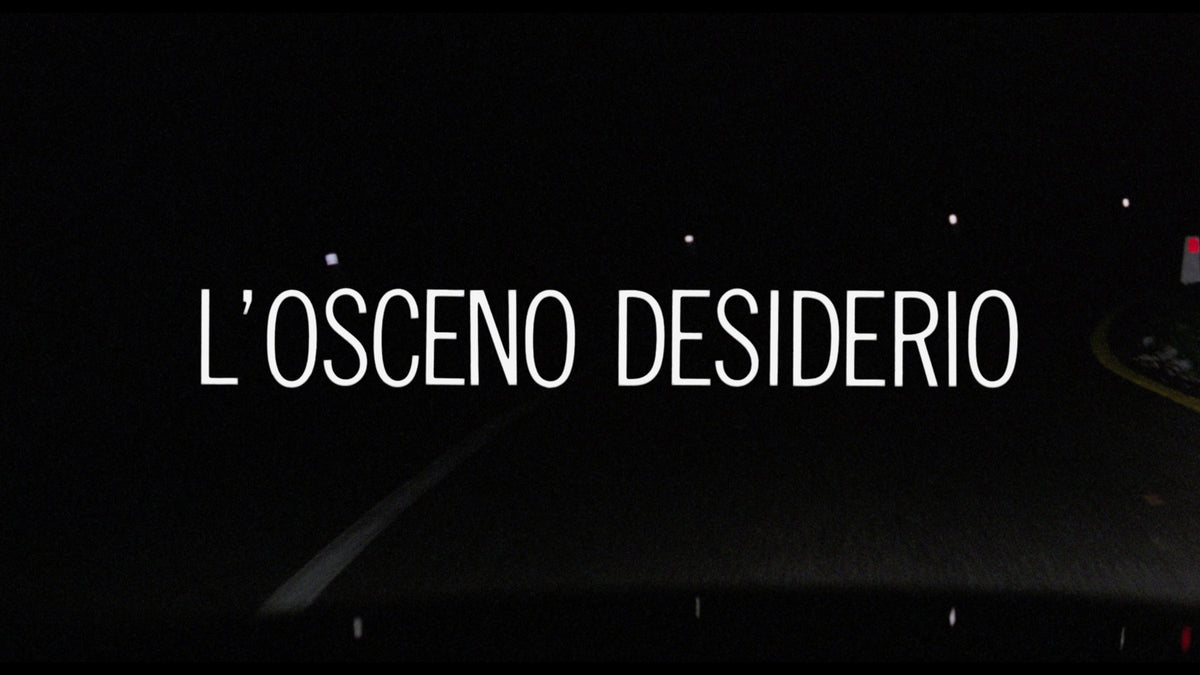 Bloodstained Italy: Obscene Desire / The Bloodstained Lawn / Death Falls Lightly