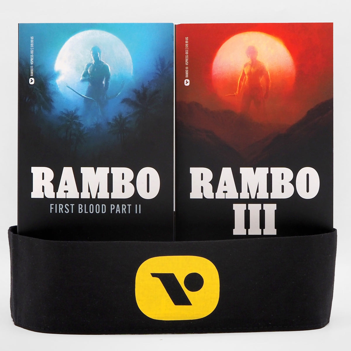 Rambo Novelization Bundle - Paperback Books + VS Press Headband