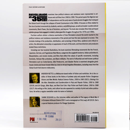 Revolution in 35mm: Political Violence and Resistance in Cinema from the Arthouse to the Grindhouse, 1960–1990 - Paperback Book