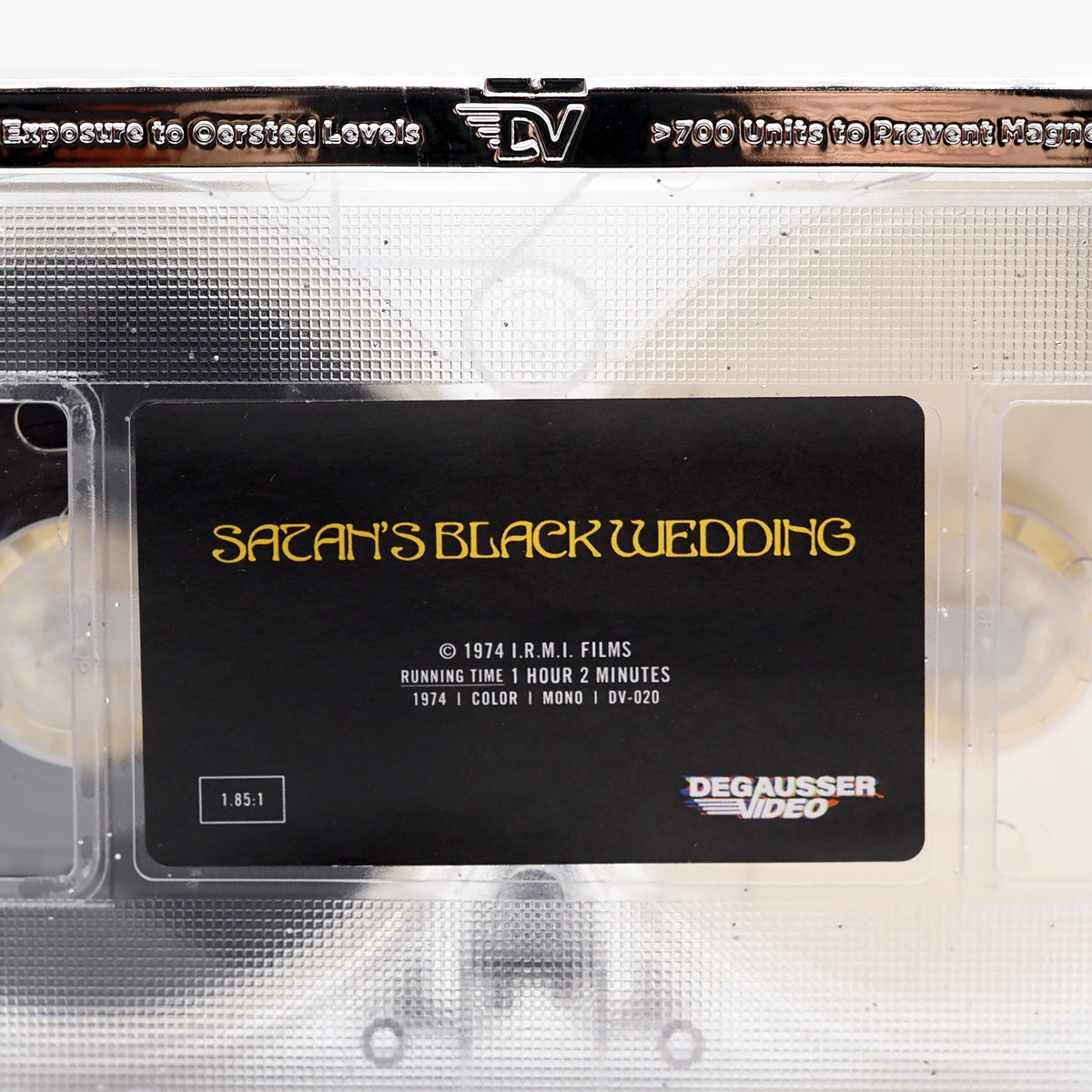 Satan's Black Wedding - Limited Edition Deluxe LED VHS