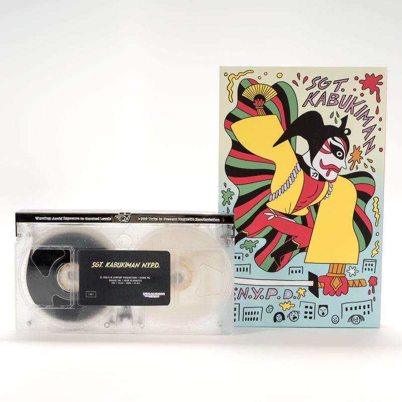 Sgt. Kabukiman N.Y.P.D. - Limited Edition Deluxe LED VHS – Vinegar