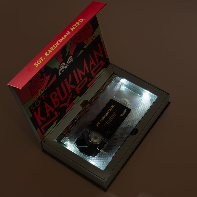 激レア ビジターQ VHS Sgt. Kabukiman N.Y.P.D. - Limited Edition Deluxe LED VHS – Vinegar