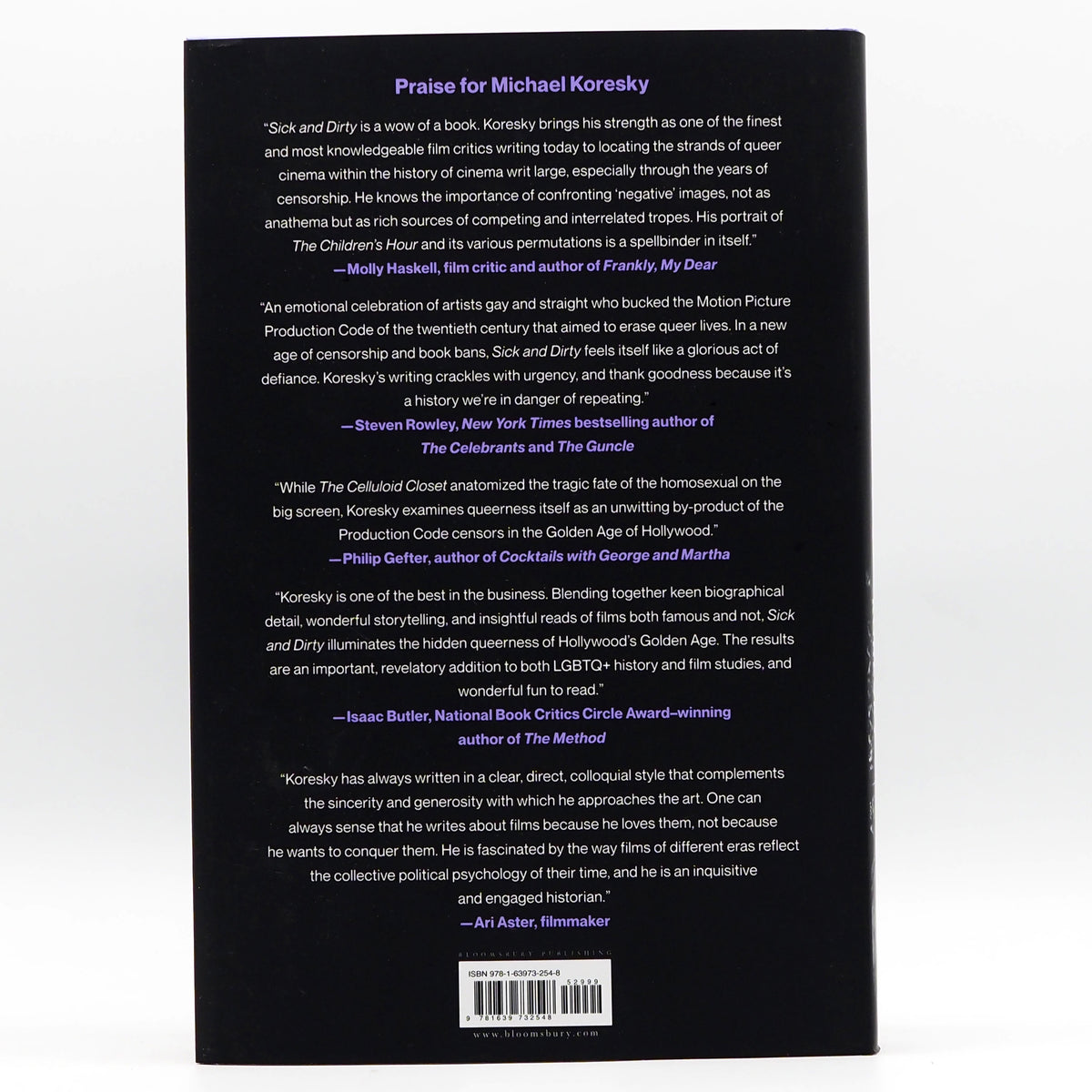 Sick and Dirty: Hollywood’s Gay Golden Age and the Making of Modern Queerness - Hardcover Book