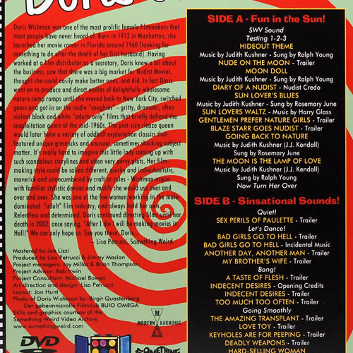 The Best Of Doris Wishman - Vinyl LP + DVD