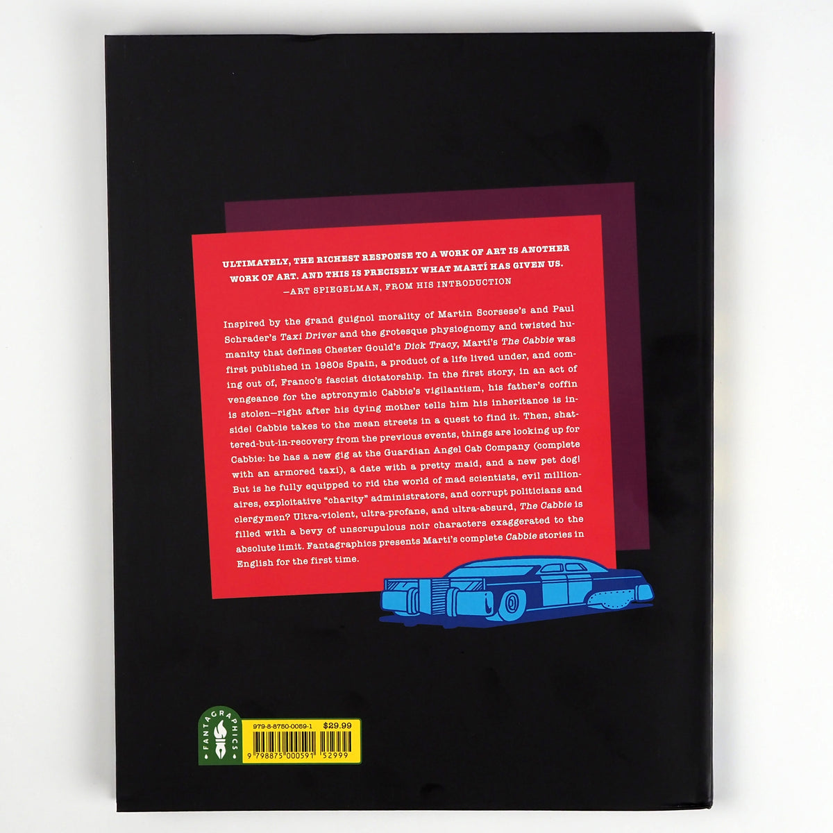 The Cabbie: Definitive Edition - Paperback Comic Book